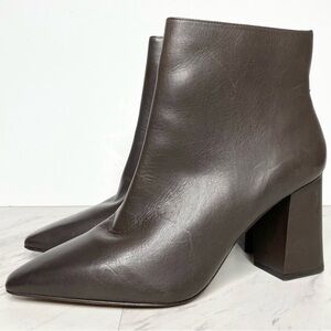 Vince Camuto Cammen Pointed Toe Brown Bootie 10 10 1/2